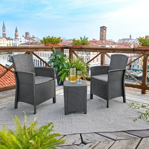 lima balcony kerti butor garnitura grafit homelux.hu
