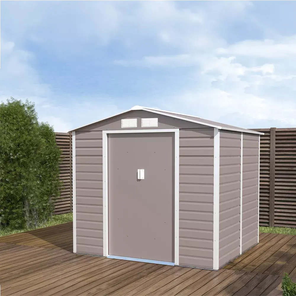 arizona kerti szerszamtarolo haz 213x195 cm szurke feher homelux.hu