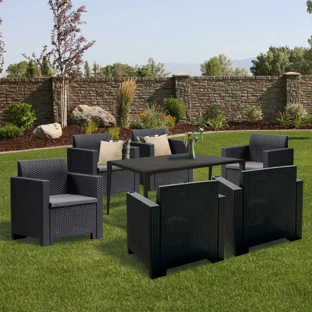 nero iii set 6 szemelyes kerti butor garnitura grafit homelux.hu