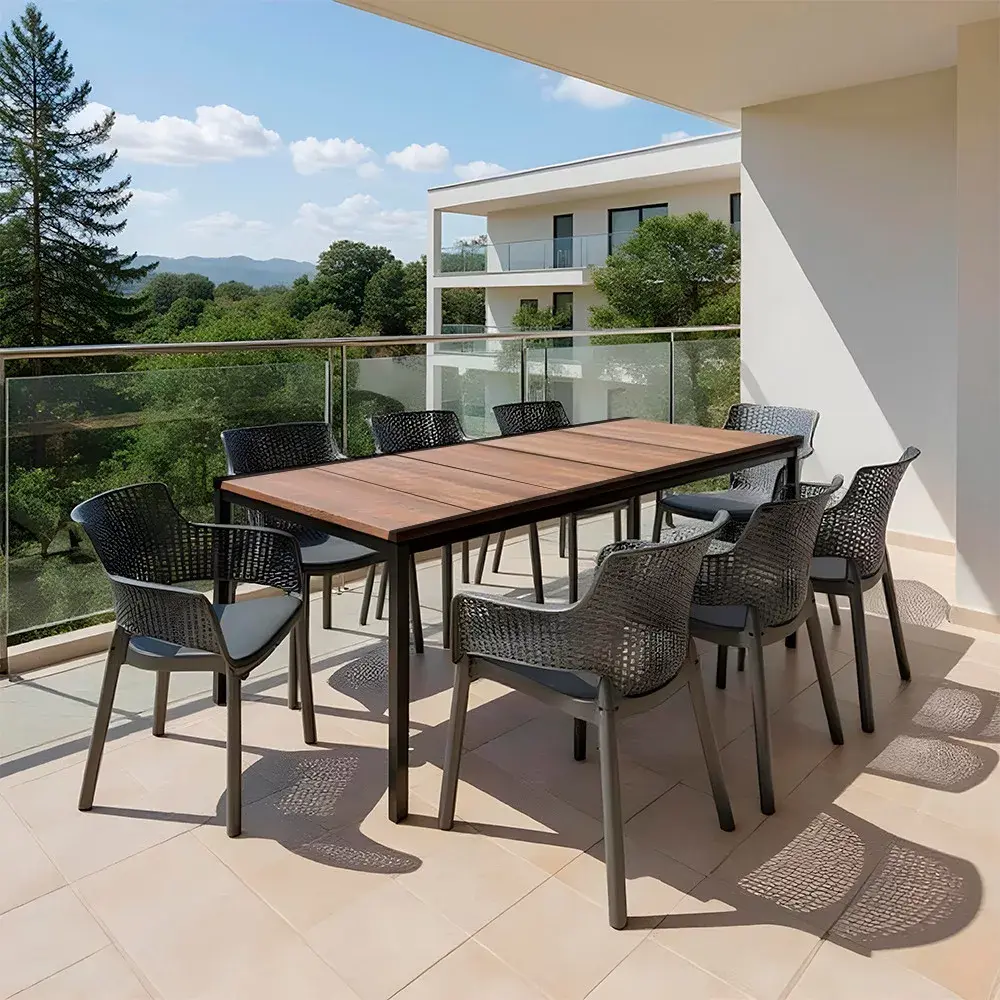 romen large 8+1 kerti b&uacute;tor garnit&uacute;ra szett di&oacute; grafit